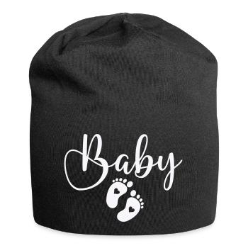Baby Baby Feet - Jersey Beanie - black - Front