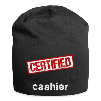 Kassierer - Jersey-Beanie - Schwarz - Vorne