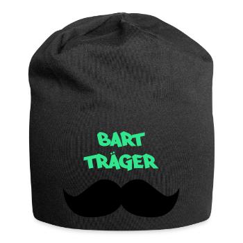 Sangle de barbe2 - Bonnet en jersey - noir - Devant