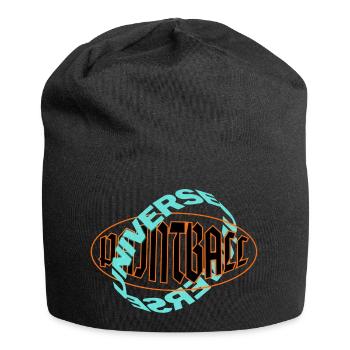 Logo des Paintball-Universums - Jersey-Beanie - Schwarz - Vorne