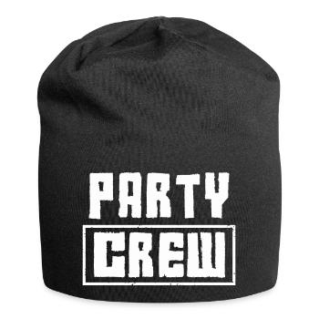 Équipe de fête - Bonnet en jersey - noir - Devant
