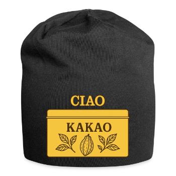 CIAO KAKAO - Jersey-Beanie - Schwarz - Vorne