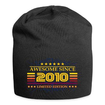 Awesome since 2010 Limited Edition – Jahrgang - Jersey-Beanie - Schwarz - Vorne