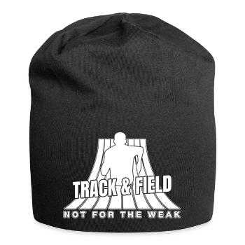 Track Athletics Track & Field Not For Weak - Jersey Beanie - black - Front
