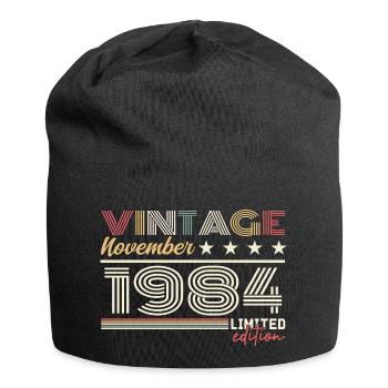 Novembre 1984 - Bonnet en jersey - noir - Devant