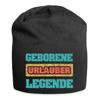 Cadeau pour les vacanciers - Bonnet en jersey - noir - Devant
