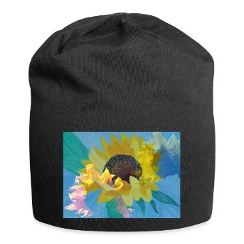 Multi-exposition tournesol - Bonnet en jersey - noir - Devant