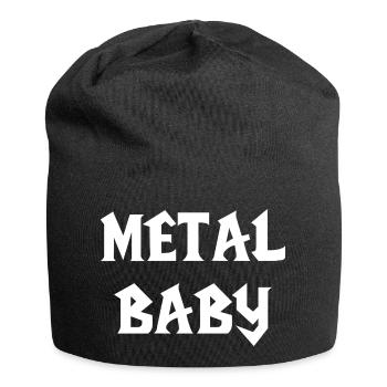 Baby Metal Metal Baby-Musik Metal Baby Rock - Jersey-Beanie - Schwarz - Vorne