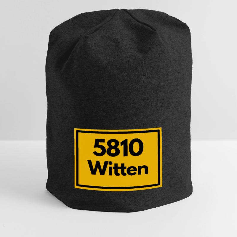 OLD POSTCODE POSTCODE RETRO 5810 WITTEN RUHRGEBIET Jersey Beanie