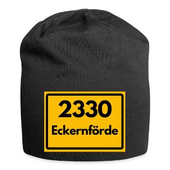 ALTE POSTLEITZAHL PLZ RETRO 2330 ECKERNFÖRDE FJORD - Jersey-Beanie - Schwarz - Vorne