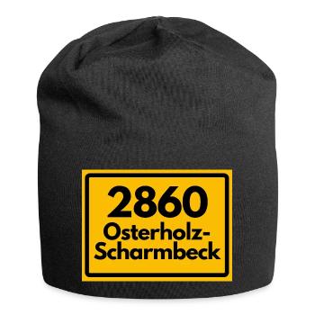 ANCIEN CODE POSTAL 2860 OSTERHOLZ-SCHARMBECK - Bonnet en jersey - noir - Devant