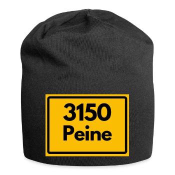 OLD POSTCODE ZIP CODE RETRO 3150 PEINE EULENSTADT - Jersey Beanie - black - Front