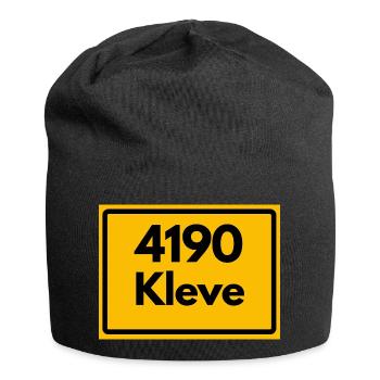 ALTE POSTLEITZAHL PLZ RETRO 4190 KLEVE – NRW - Jersey-Beanie - Schwarz - Vorne