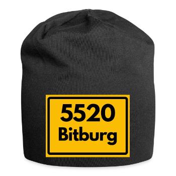 ALTE POSTLEITZAHL PLZ RETRO 5520 BITBURG - Jersey-Beanie - Schwarz - Vorne