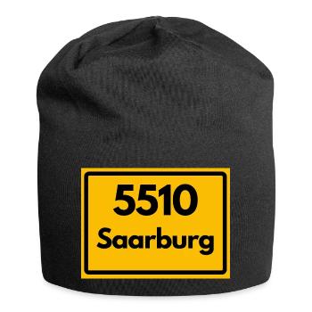 ALTE POSTLEITZAHL PLZ RETRO 5510 SAARBURG - Jersey-Beanie - Schwarz - Vorne