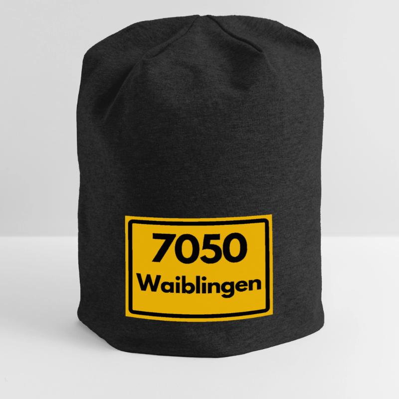 OLD POSTCODE POSTCODE RETRO 7050 WAIBLINGEN HEIMAT Jersey Beanie