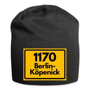 ALTE POSTLEITZAHL PLZ RETRO 1170 BERLIN KÖPENICK  - Jersey-Beanie - Schwarz - Vorne