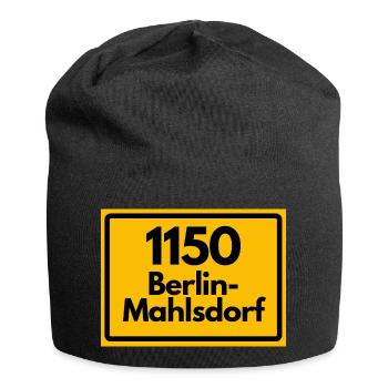 ALTE POSTLEITZAHL PLZ 1150 BERLIN MAHLSDORF HEIMAT - Jersey-Beanie - Schwarz - Vorne
