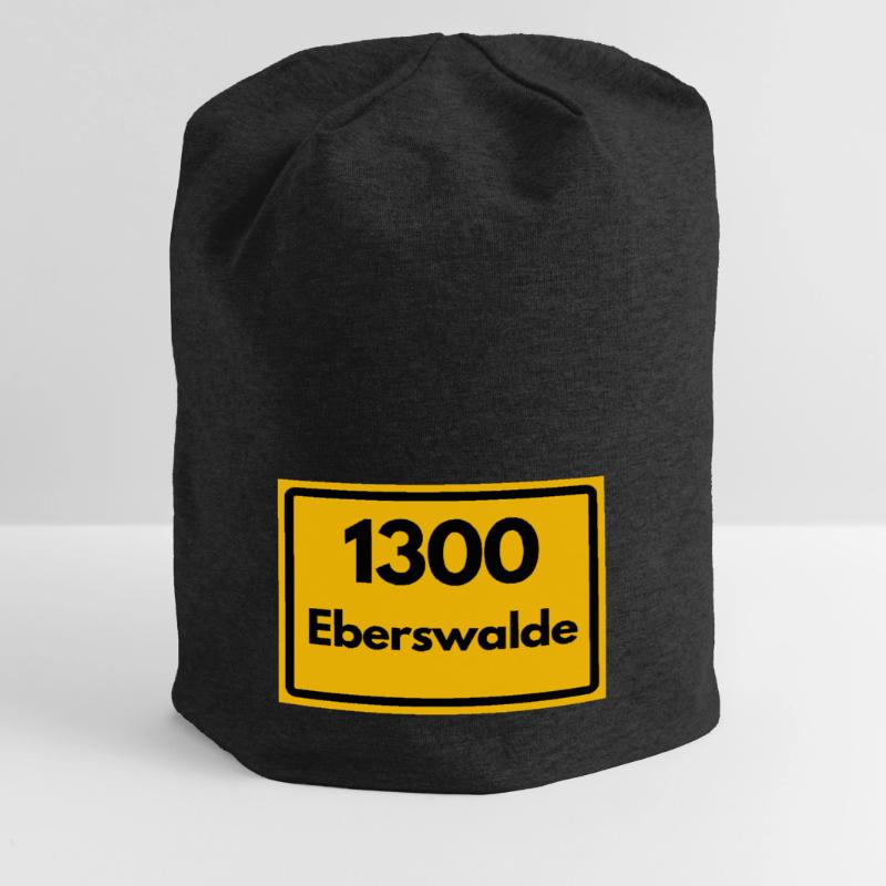 OLD POSTCODE ZIP CODE RETRO 1300 EBERSWALDE HEIMAT Jersey Beanie