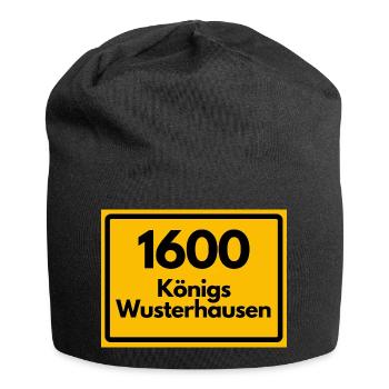 ALTE POSTLEITZAHL PLZ 1600 KÖNIGS WUSTERHAUSEN  - Jersey-Beanie - Schwarz - Vorne
