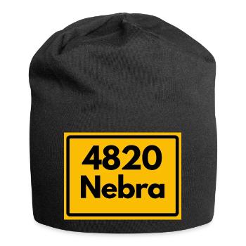 ANCIEN CODE POSTAL 4820 NEBRA HEIMATSTOLZ - Bonnet en jersey - noir - Devant