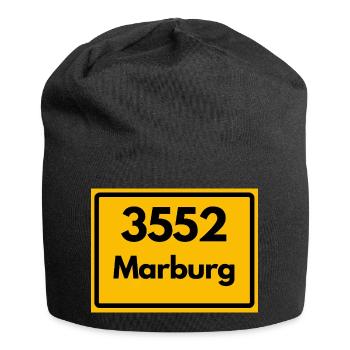 OLD POSTCODE 3552 ZIP 35037 MARBURG HESSEN - Jersey Beanie - black - Front