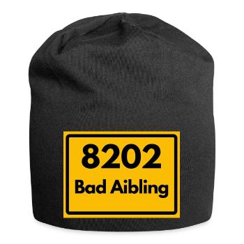 OLD POSTCODE 8202 ZIP 83043 BAD AIBLING BAYER - Jersey Beanie - black - Front