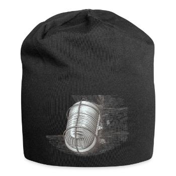 Sketchy wire rope lantern - Jersey Beanie - black - Front