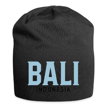 Bali - Jersey-Beanie - Schwarz - Vorne