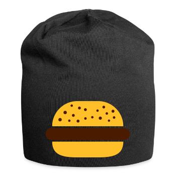 Hamburger - Bonnet en jersey - noir - Devant