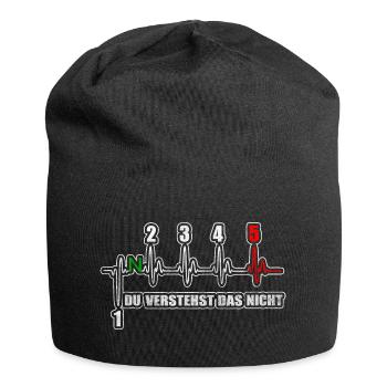 Motorcycle Heartbeat - You Understand The Not 5 - Jersey Beanie - black - Front
