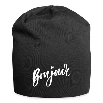 Bonjour - Bonnet en jersey - noir - Devant