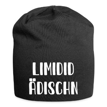 Limited Edition - sächsisch - Limidid Ädischn - Jersey-Beanie - Schwarz - Vorne
