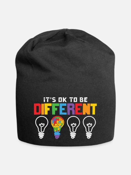 Autism Awareness Month - Jersey-Beanie - Schwarz