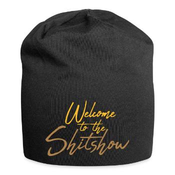 Logo Welcome Shitshow - Jersey Beanie - black - Front