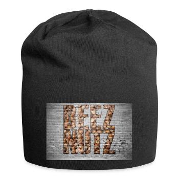 Deez Nutz Graffiti - Jersey-Beanie - Schwarz - Vorne