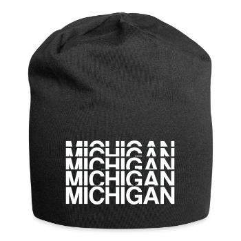 Michigan USA - Jersey Beanie - black - Front