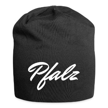 Pfalz - Jersey-Beanie - Schwarz - Vorne