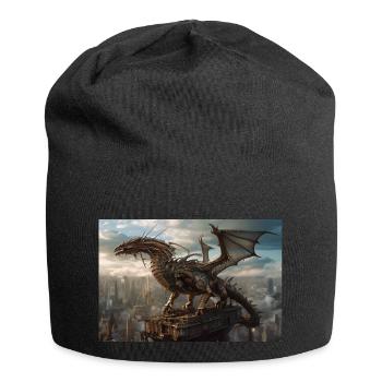 Dragon 1 - Bonnet en jersey - noir - Devant