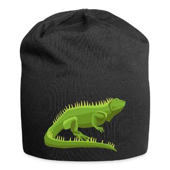 Wildtiere - Jersey-Beanie - Schwarz - Vorne