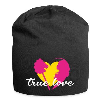 Hobby Horse true love - Jersey Beanie - black - Front
