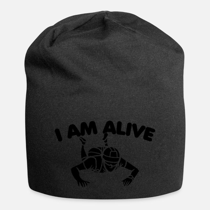 Skydiving Parachuting Skydive Skydiver - Jersey-Beanie - Schwarz