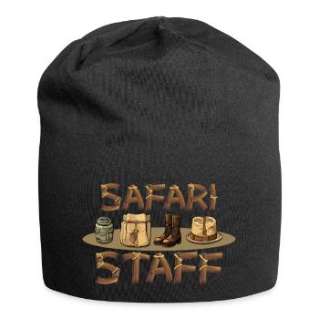Safari Staff Zoo Keeper Thème - Bonnet en jersey - noir - Devant