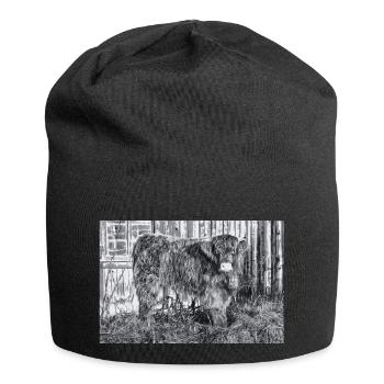 Bovins Highland - Bonnet en jersey - noir - Devant