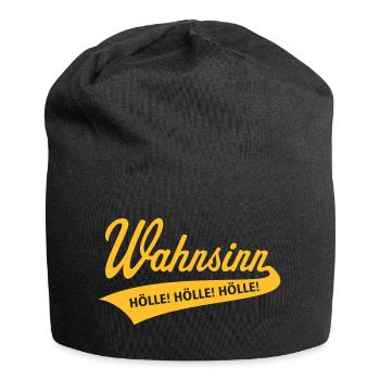 Wahnsinn – Hölle! Hölle! Hölle! (White) - Jersey-Beanie - Schwarz - Vorne