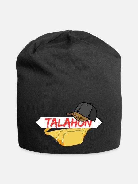 Talahon - Jersey-Beanie - Schwarz