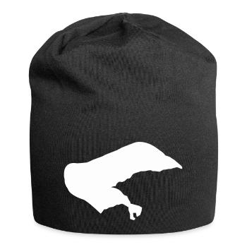 borkum insel - Jersey-Beanie - Schwarz - Vorne
