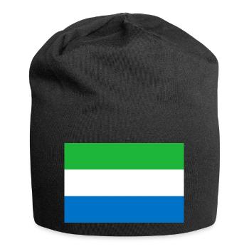 Sierra Leone - Jersey-Beanie - Schwarz - Vorne