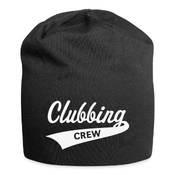 Clubbing Crew (Fête / Célébrations / Danse / Blanc) - Bonnet en jersey - noir - Devant