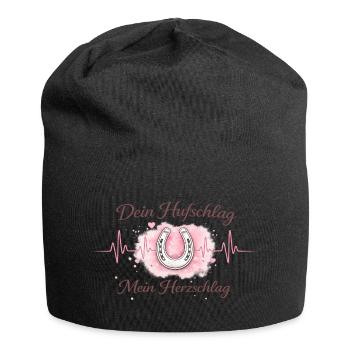 Ton sabot Battre mon cœur Chemise de cavalier - Bonnet en jersey - noir - Devant